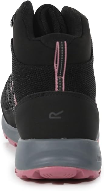 Chaussures marche femme Regatta LADY SAMARIS LITE Noir Rose mélangé 3