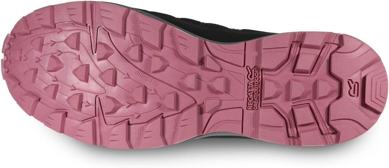 Chaussures marche femme Regatta LADY SAMARIS LITE Noir Rose mélangé 4