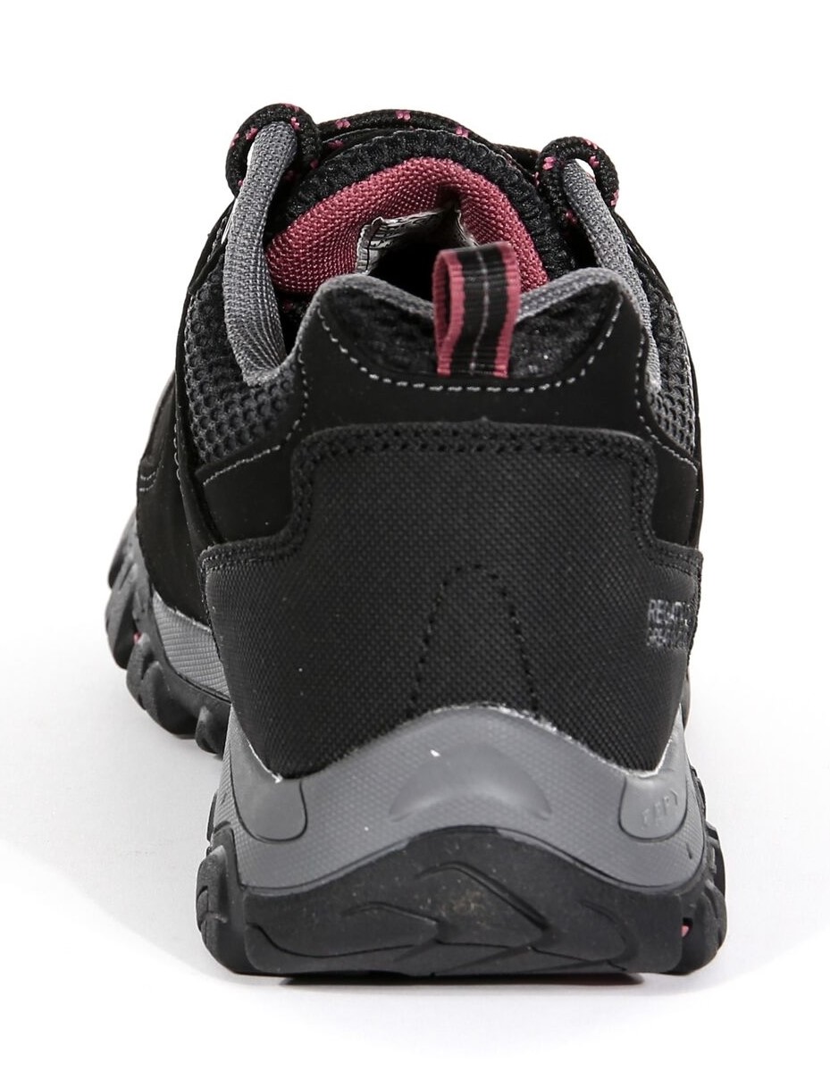 Chaussures marche femme Regatta LADY HOLCOMBE IEP LOW Noir Gris Rose 3