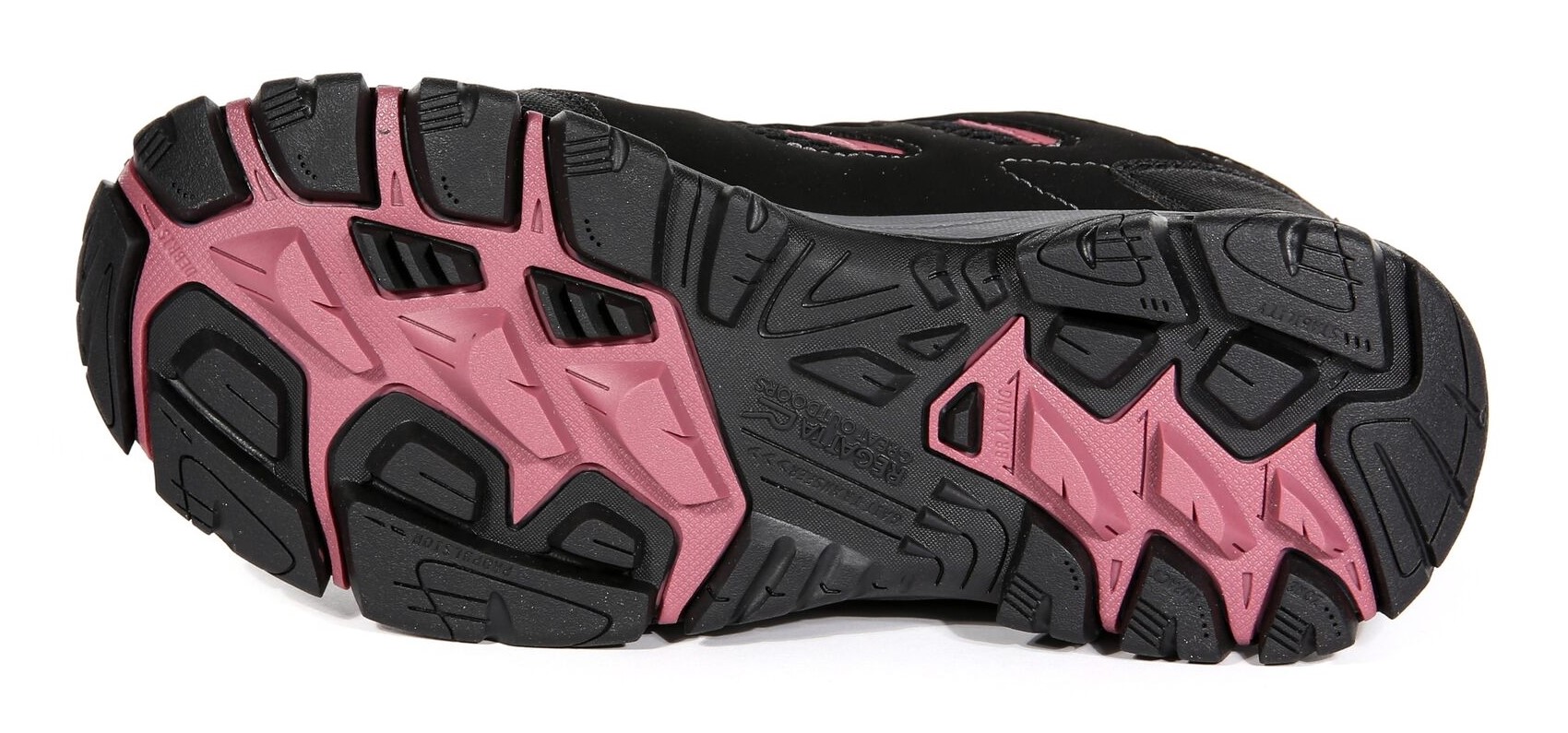 Chaussures marche femme Regatta LADY HOLCOMBE IEP LOW Noir Gris Rose 5