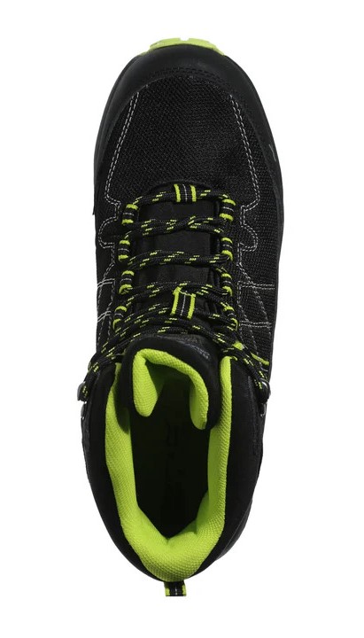 Chaussures marche homme Regatta SAMARIS LITE Noir Citron vert 6