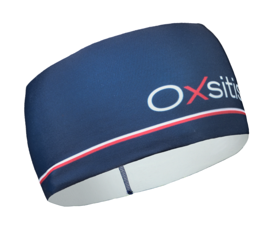 Bandeau technique et respirant France unisexe OXSITIS Discovery Bleu marine Blanc Rouge 1