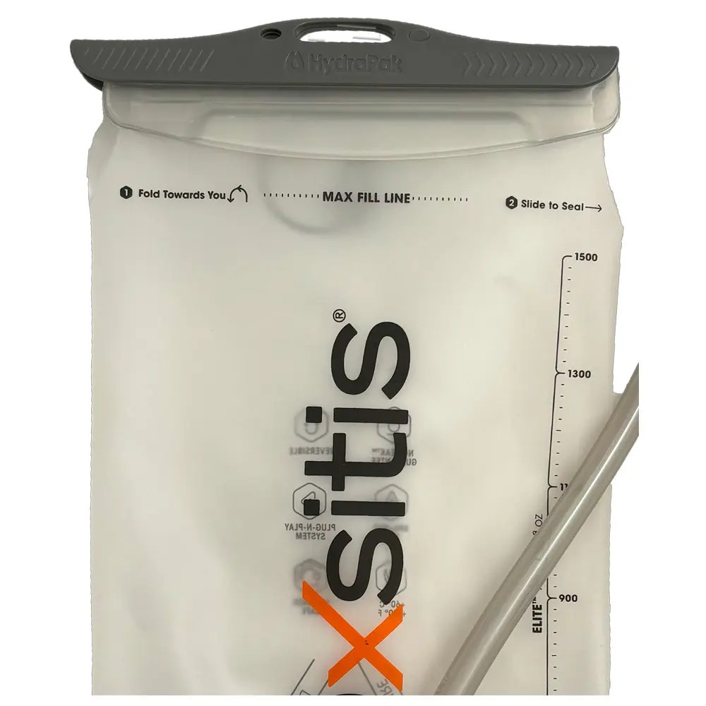 Poche à eau pour gilets et sacs de trail 1.5 litres OXSITIS Tranparant 2