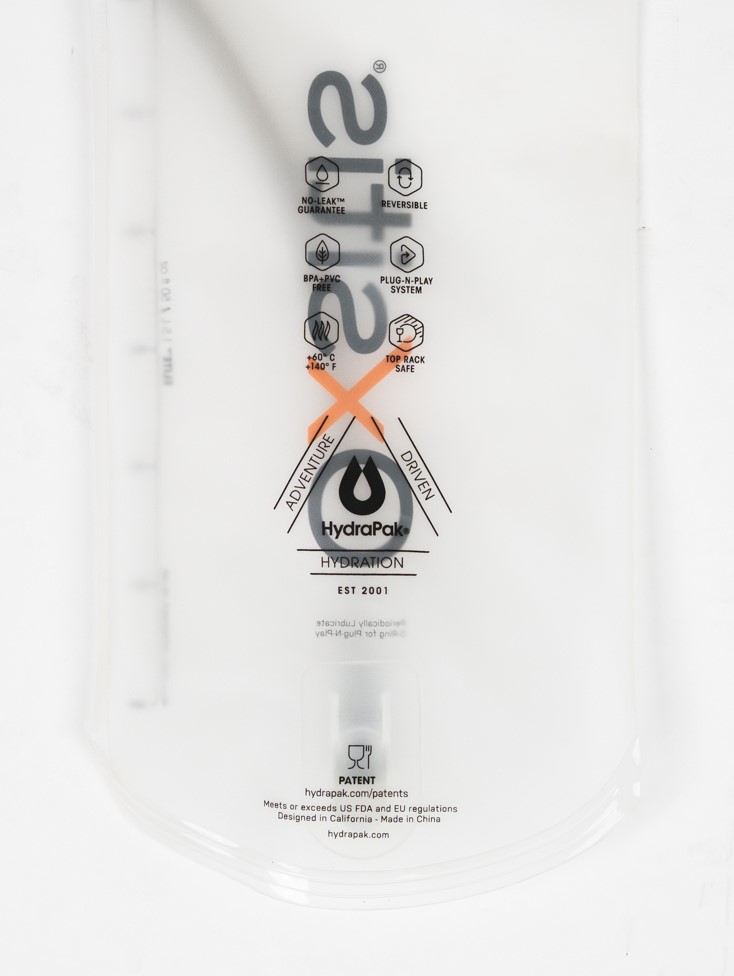 Poche à eau pour gilets et sacs de trail 1.5 litres OXSITIS Tranparant 8