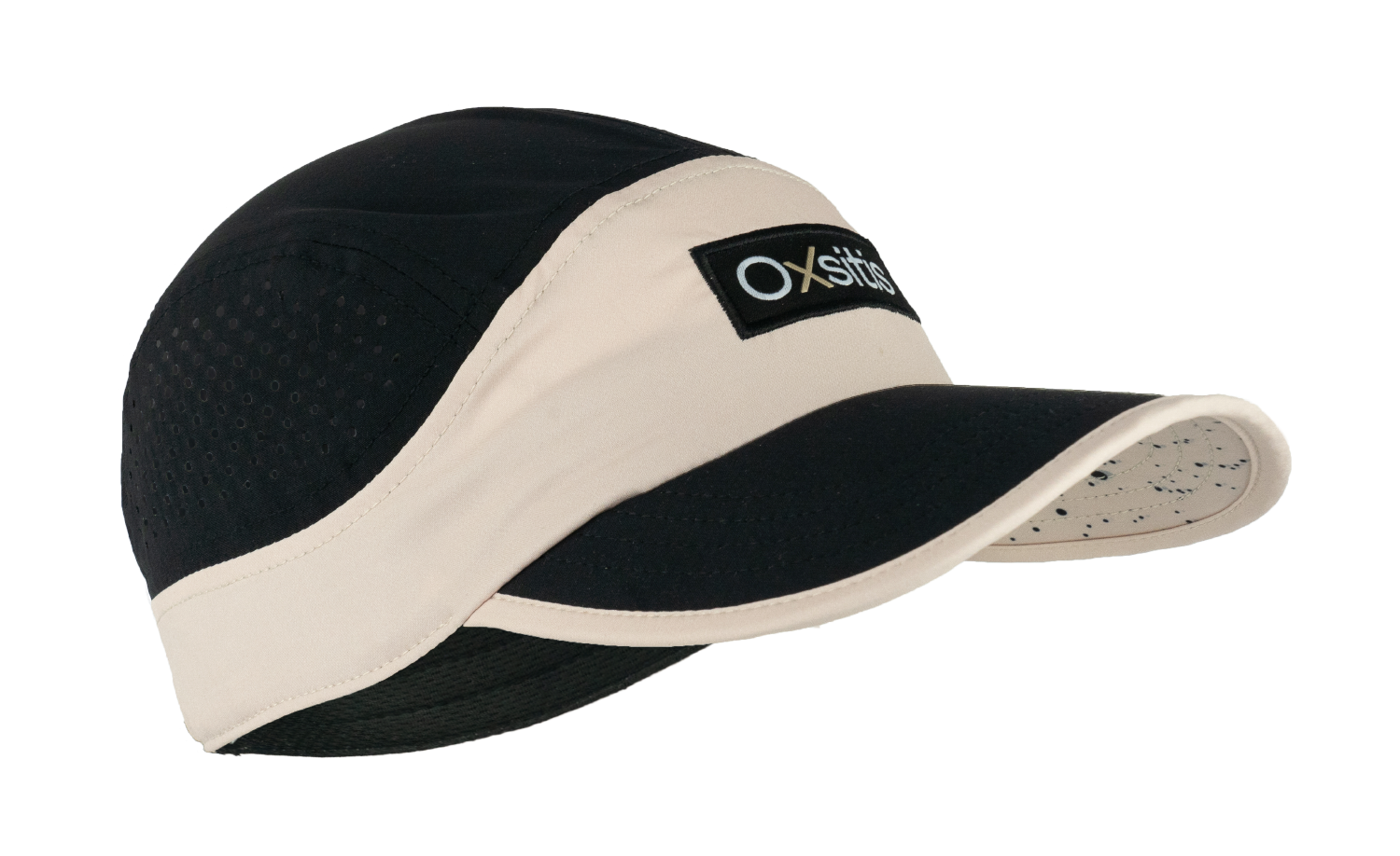 Casquette profilée respirante unisexe OXSITIS Endurance Beige Noir 1