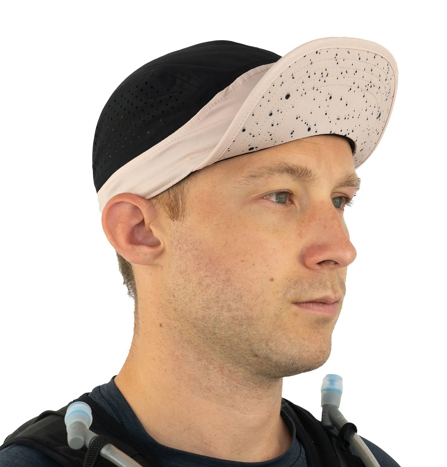 Casquette profilée respirante unisexe OXSITIS Endurance Beige Noir 6