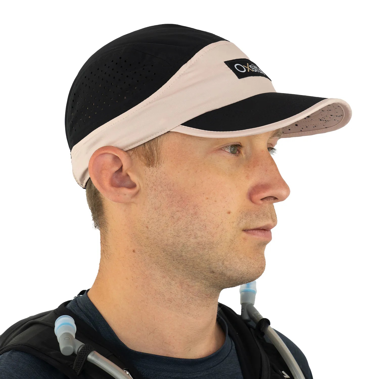 Casquette profilée respirante unisexe OXSITIS Endurance Beige Noir 3