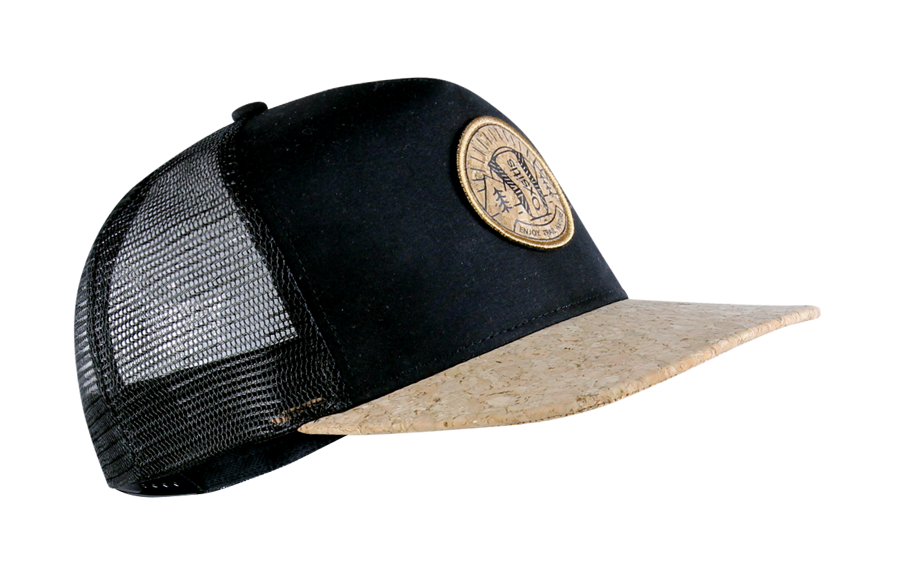 Casquette de sport aérée liège unisexe OXSITIS Trucker Sancy Noir liège 1
