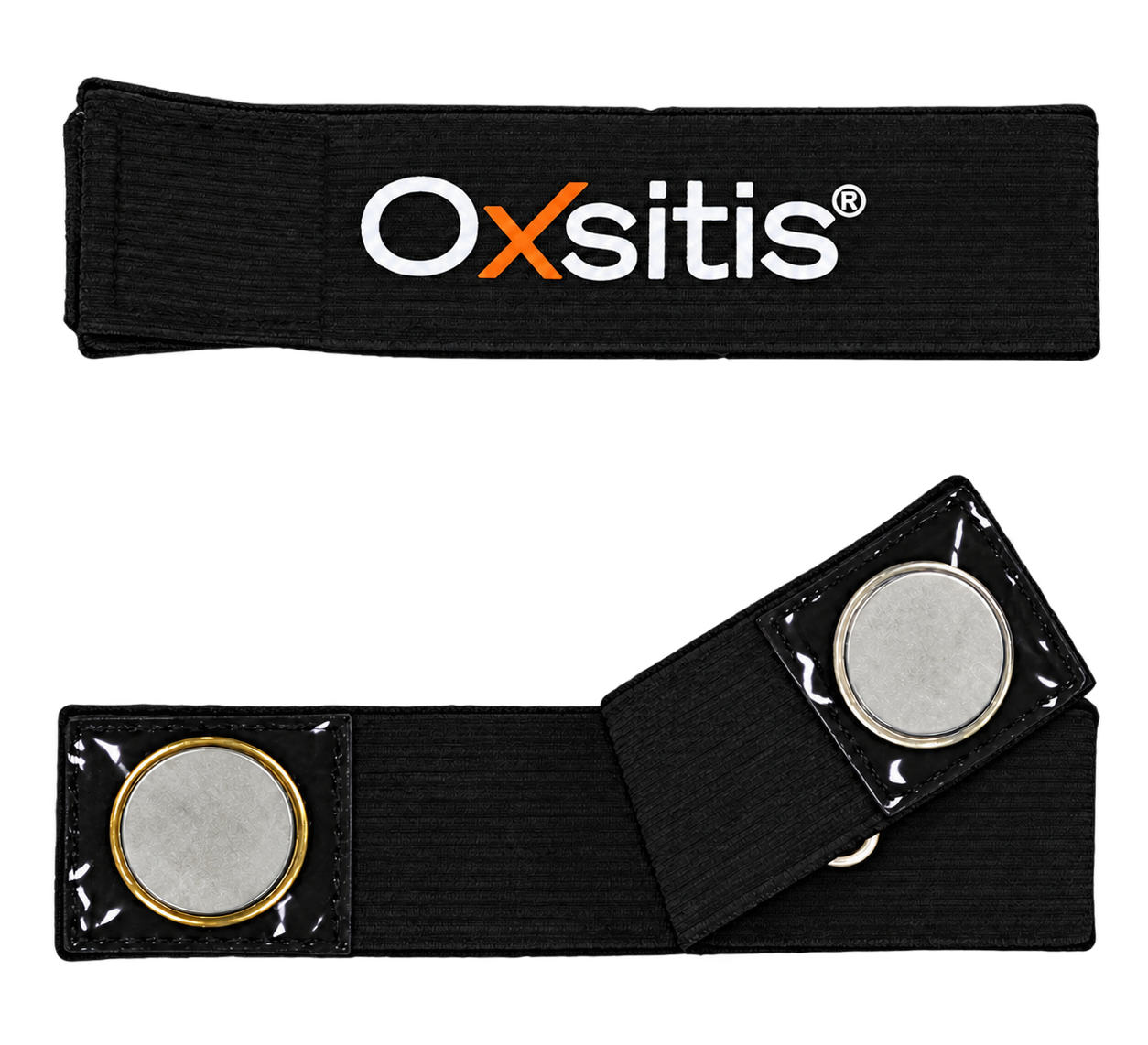 Ceinture porte-dossard avec aimants running triathlon unisexe OXSITIS Noir 4