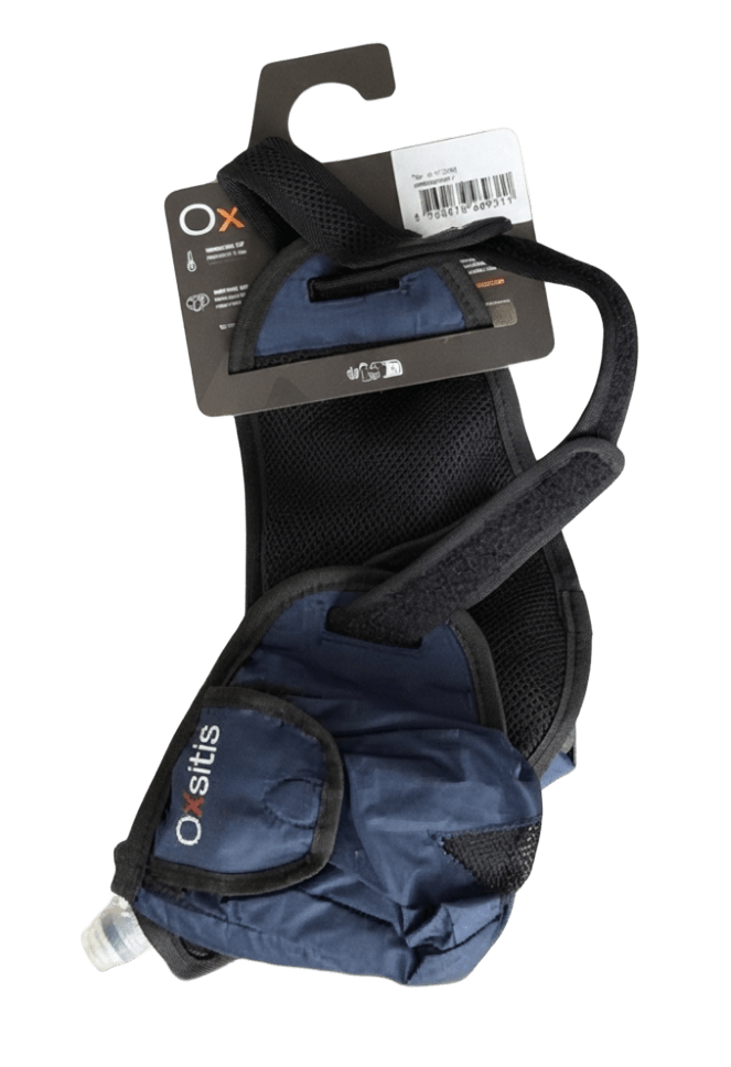 Ceinture hydratation avec un bidon 600ml fourni unisexe OXSITIS Hydrabelt Bleu marine Noir 3