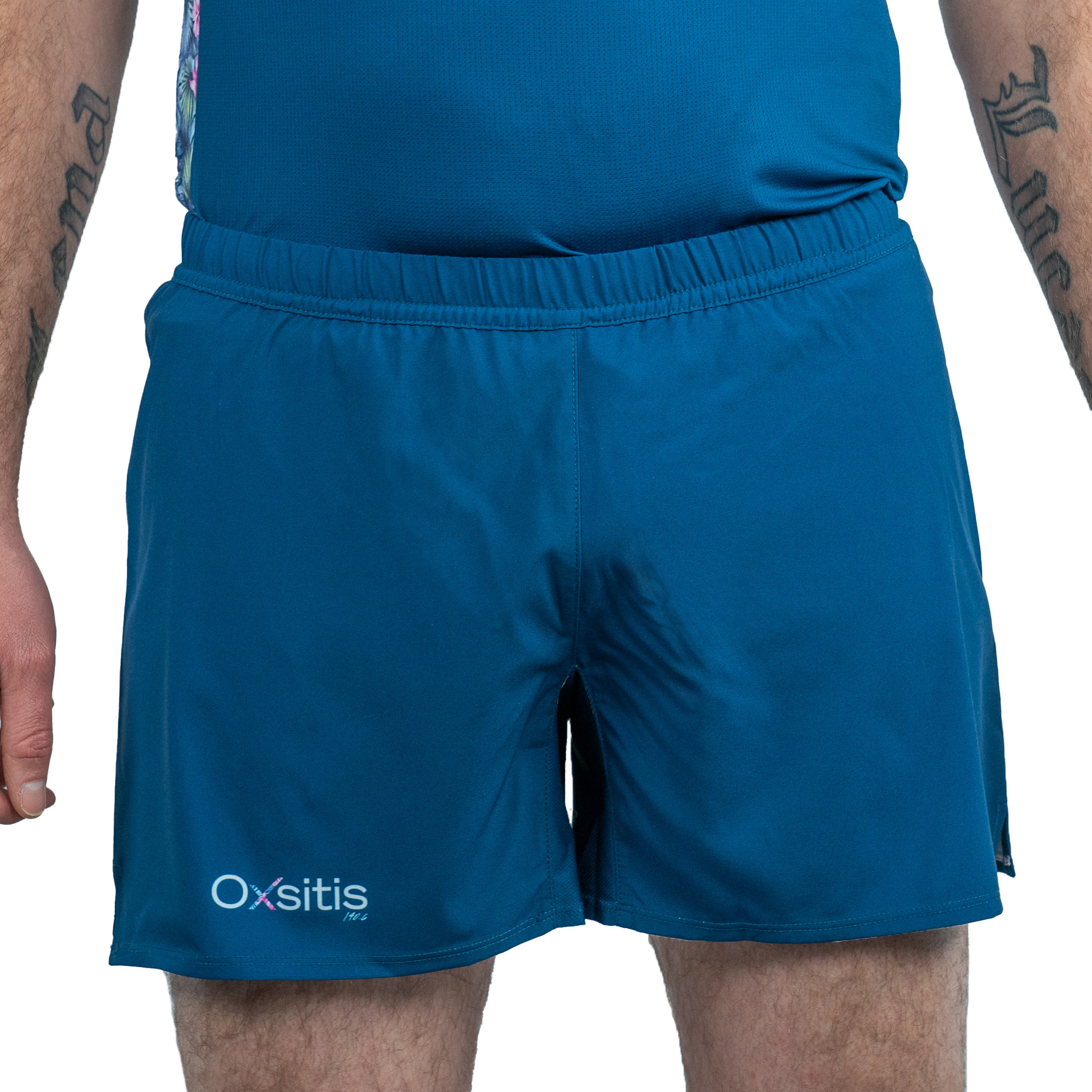 Short running technique et respirant unisexe OXSITIS 140.6 Bleu 2