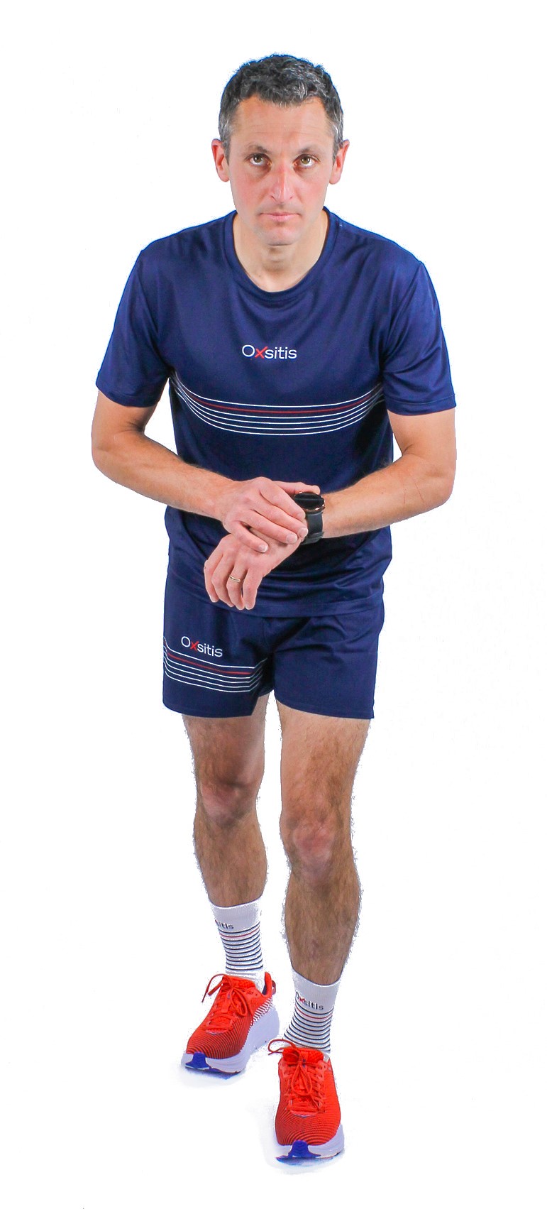 Short running technique et respirant unisexe OXSITIS BBR Bleu marine 6