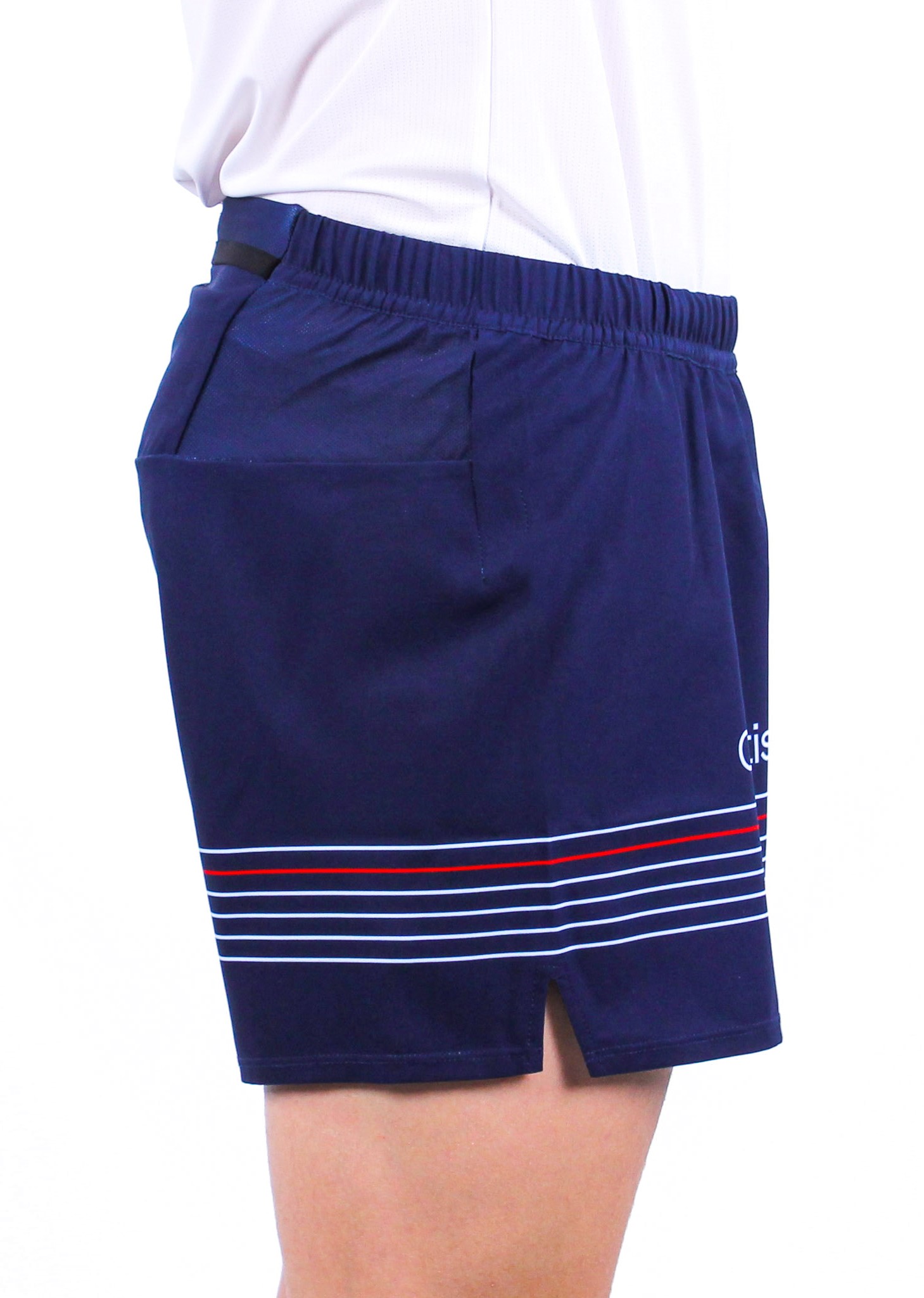 Short running technique et respirant unisexe OXSITIS BBR Bleu marine 3