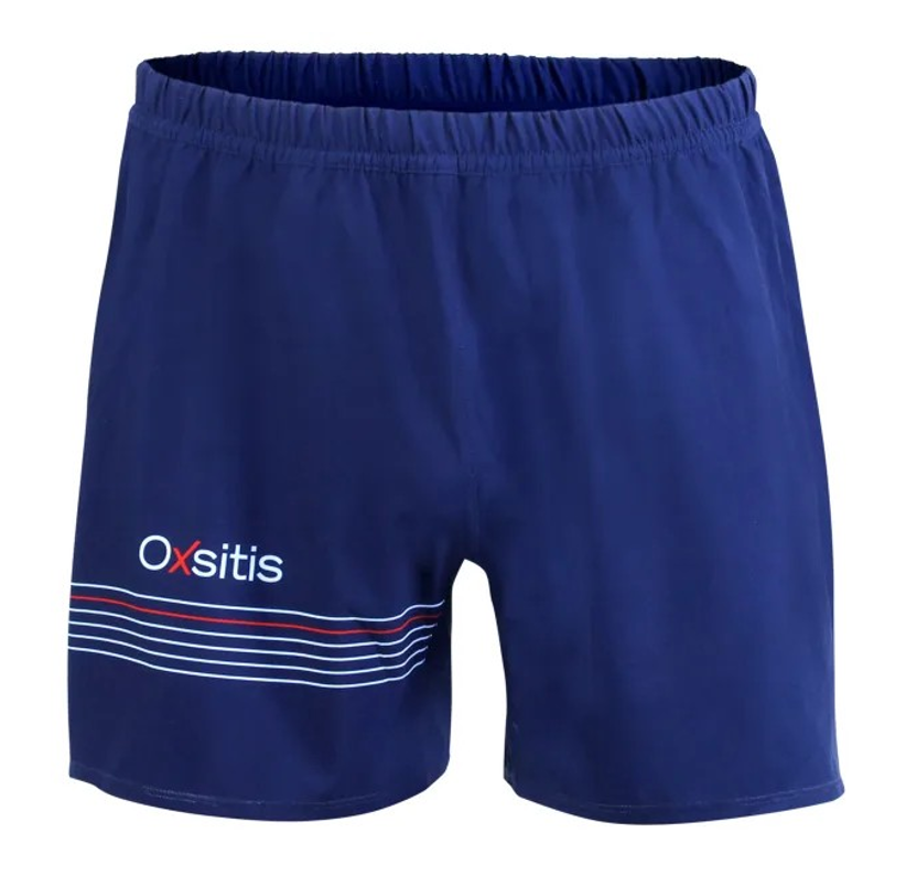 Short running technique et respirant unisexe OXSITIS BBR Bleu marine 1