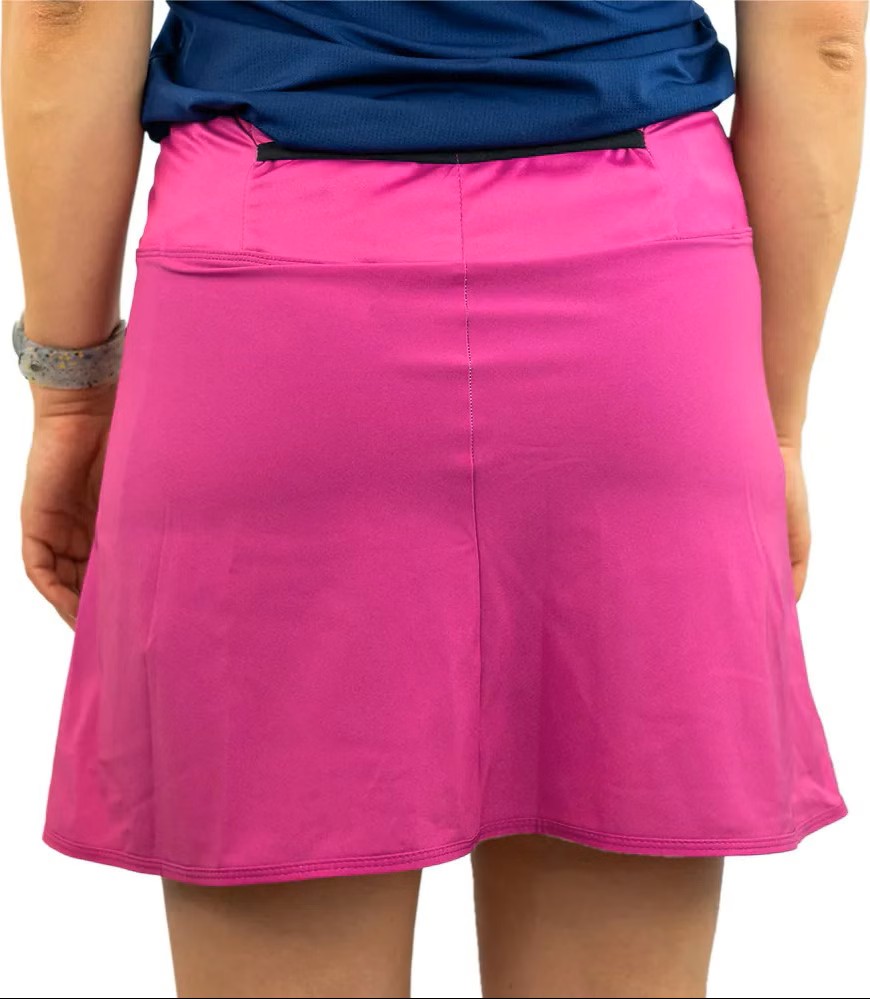 Jupe de running 2 en 1 avec cuissard femme OXSITIS Origin Rose Blanc Bleu marine 6