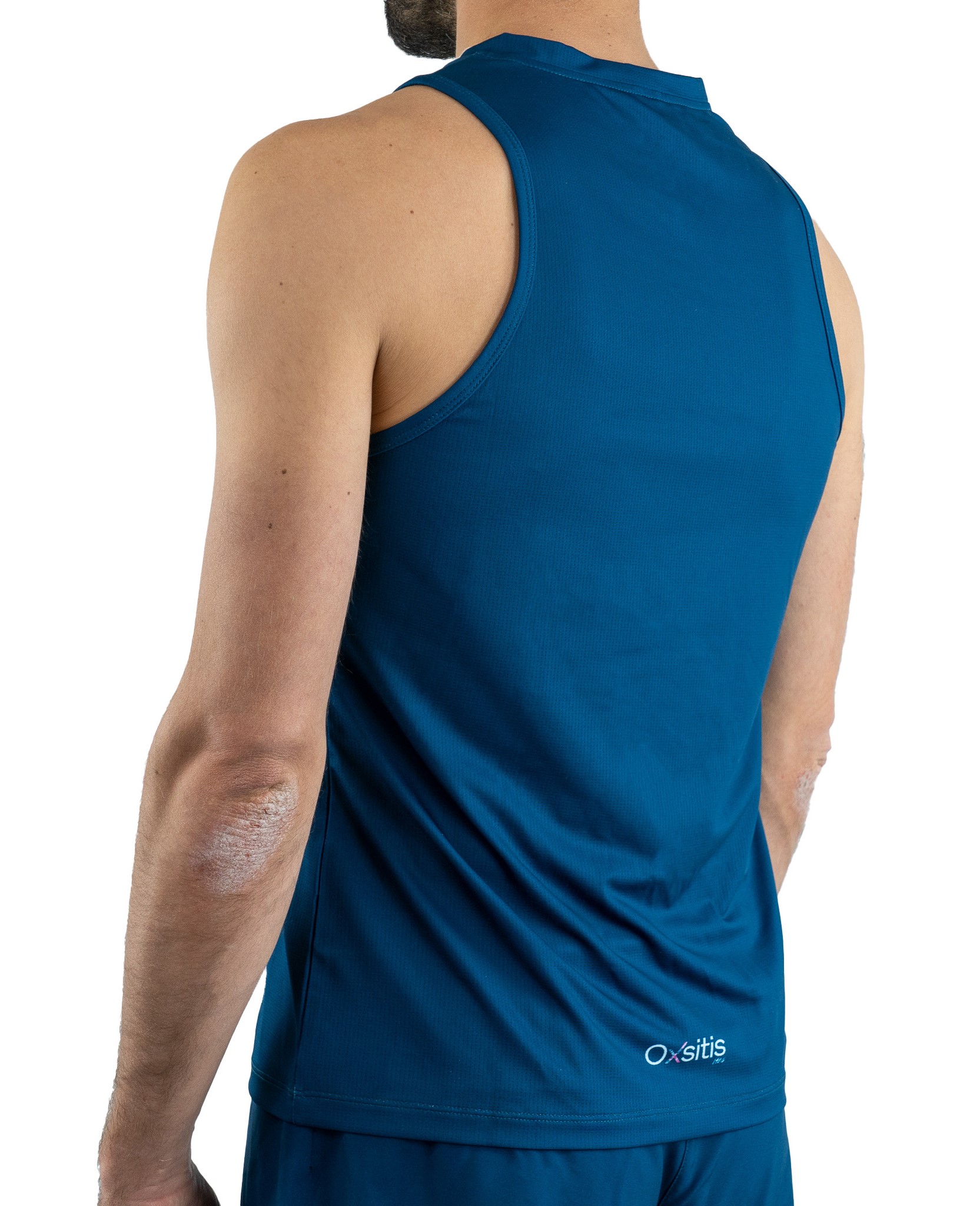 Débardeur running technique et respirant homme OXSITIS 140.6 Bleu 4