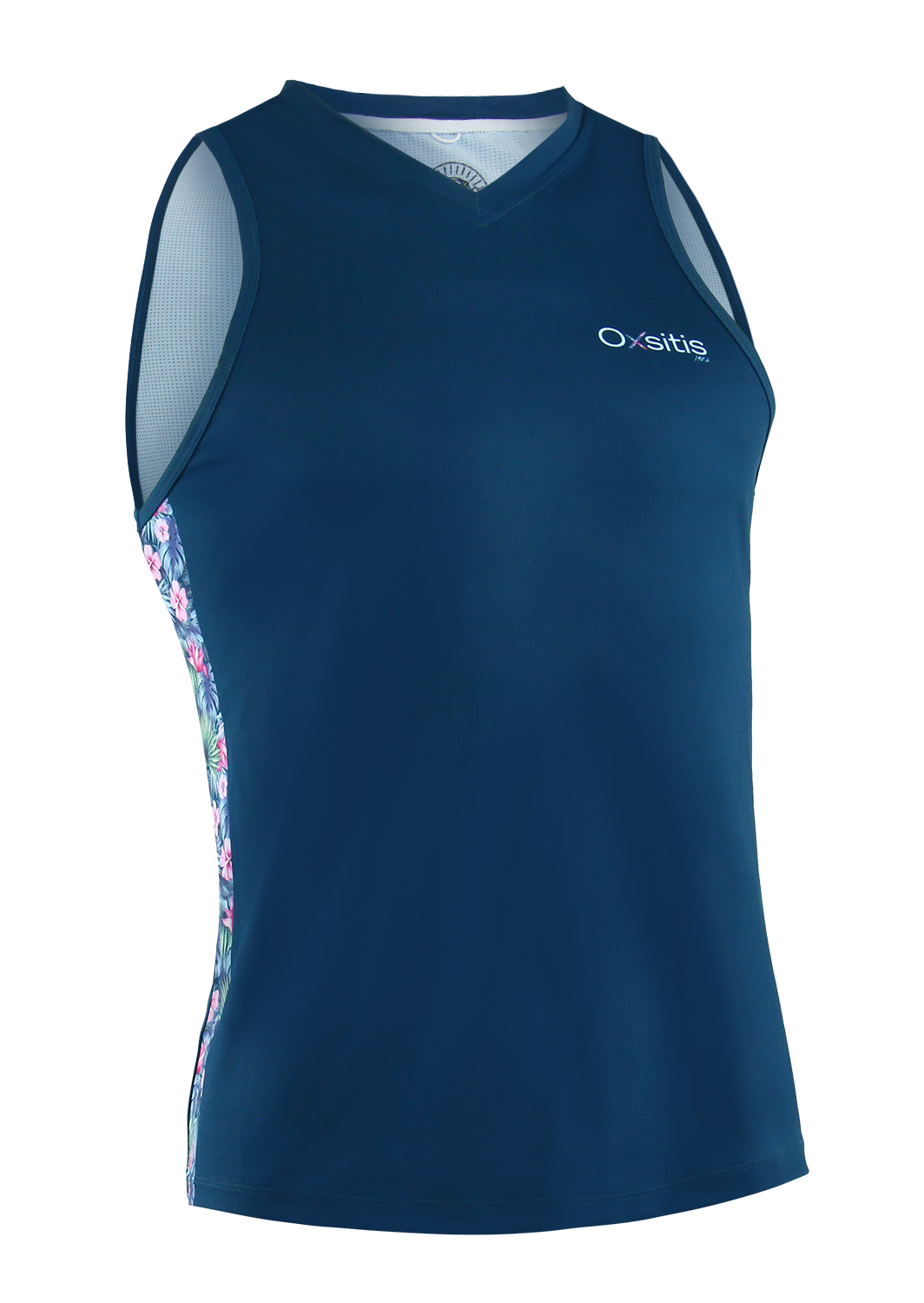 Débardeur running technique et respirant homme OXSITIS 140.6 Bleu 1