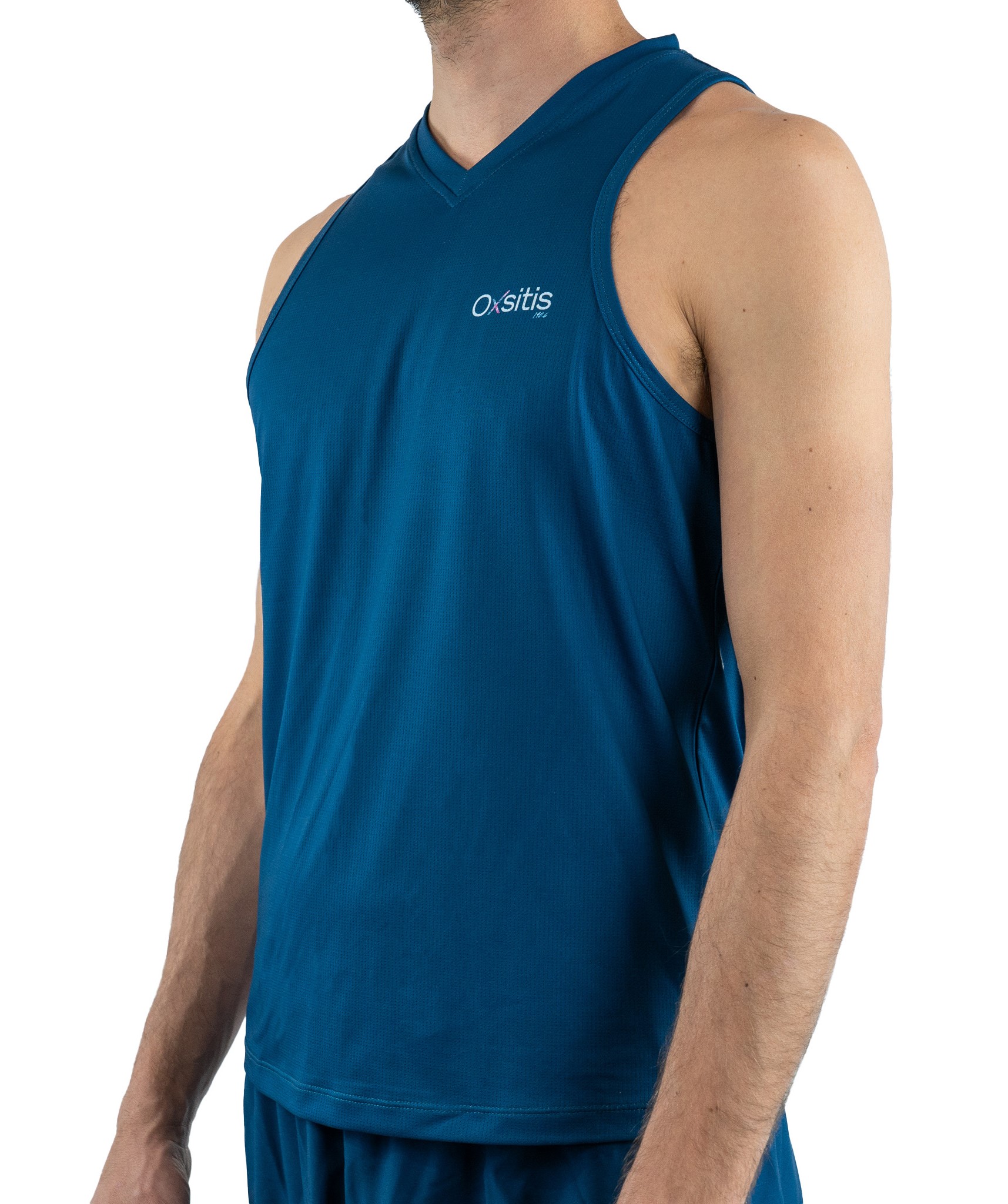 Débardeur running technique et respirant homme OXSITIS 140.6 Bleu 5