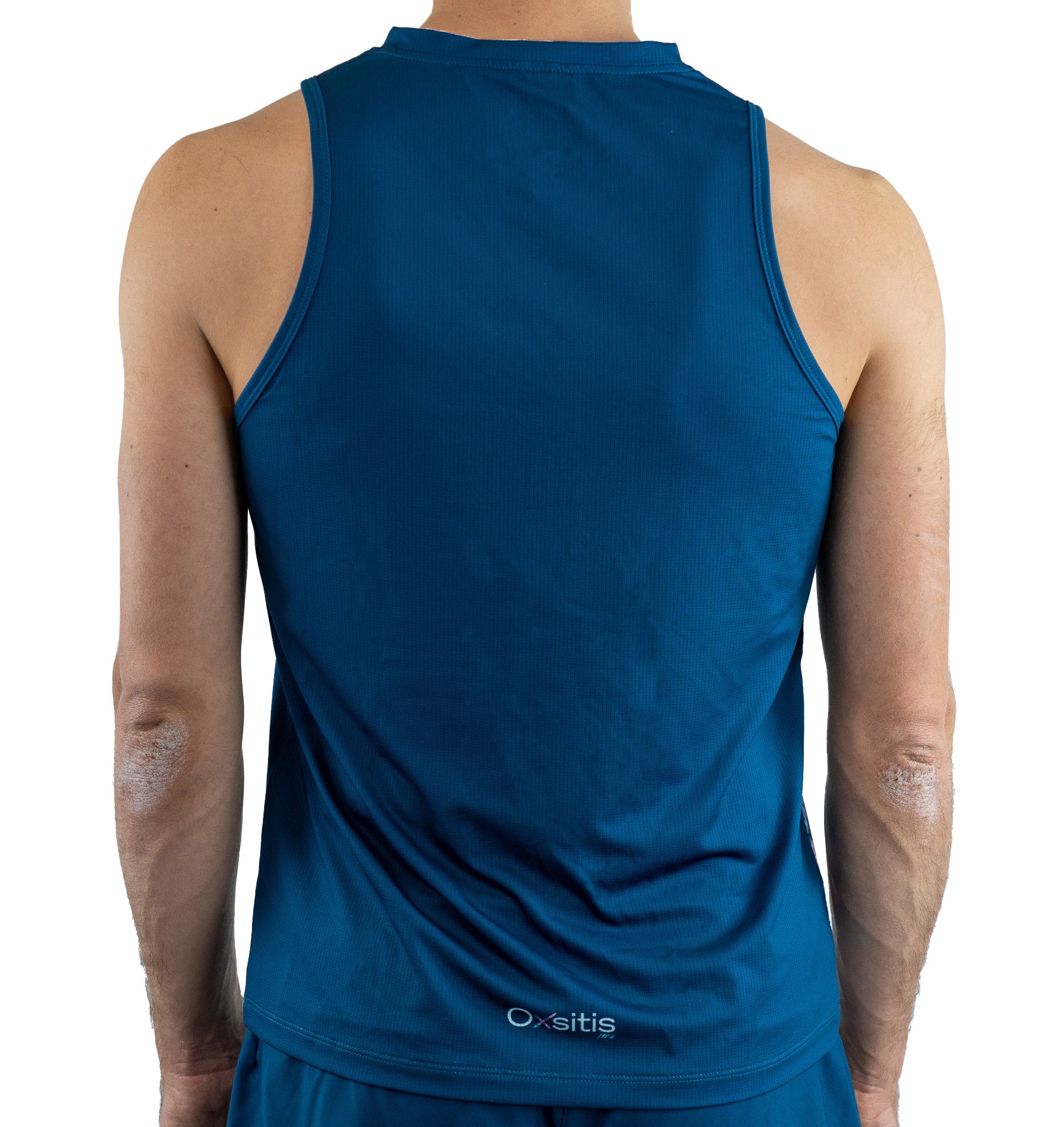 Débardeur running technique et respirant homme OXSITIS 140.6 Bleu 3