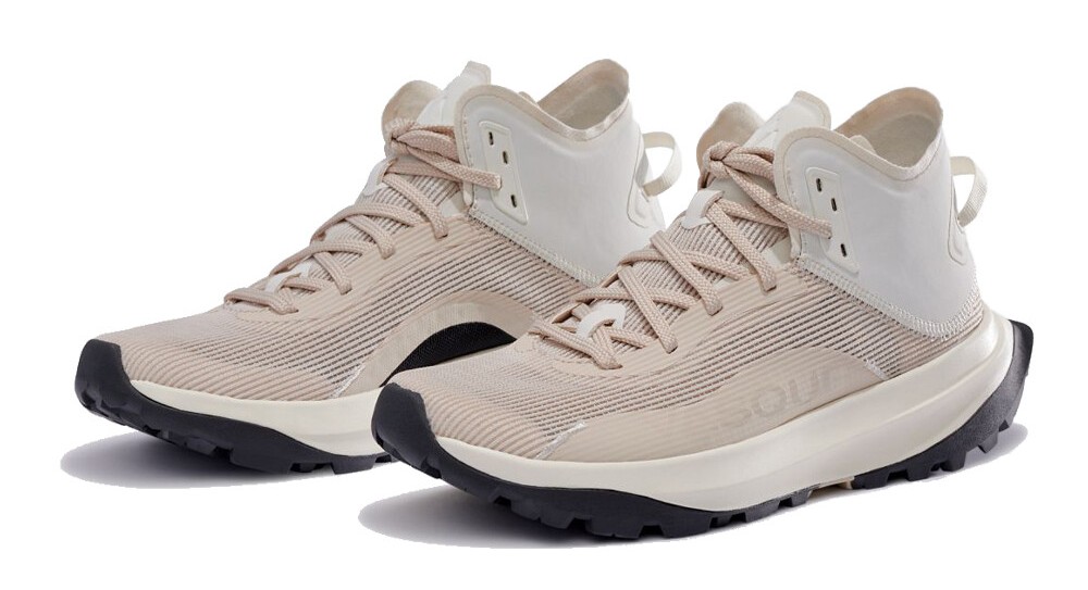 Chaussures marche homme Vasque HERE MID Peyote Blanc cassé Noir 5