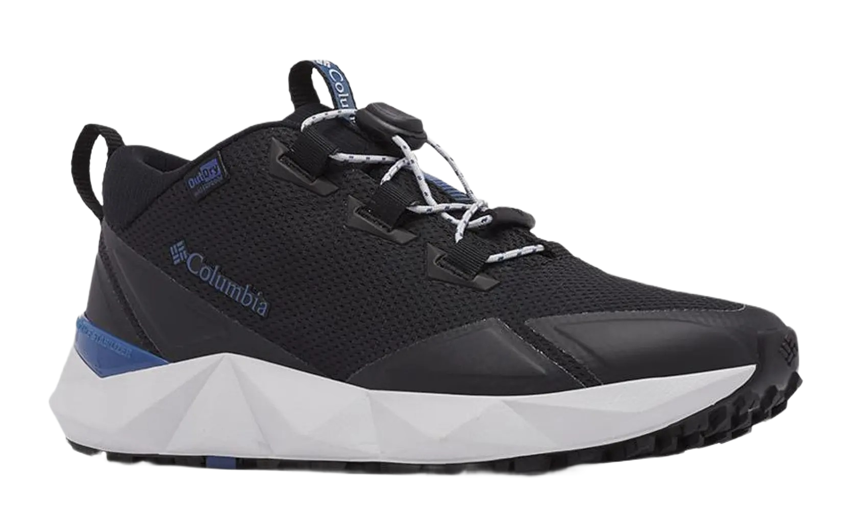 Chaussures marche femme Columbia CENTENNIAL TRAIL OUTDRY Noir Gris Bleu 1