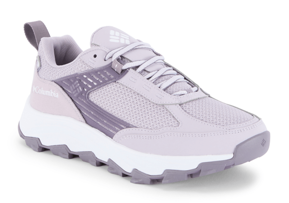 Chaussures marche imperméables femme Columbia TRAIL GROTTO FS OUTDRY Lavande Violet Blanc 1