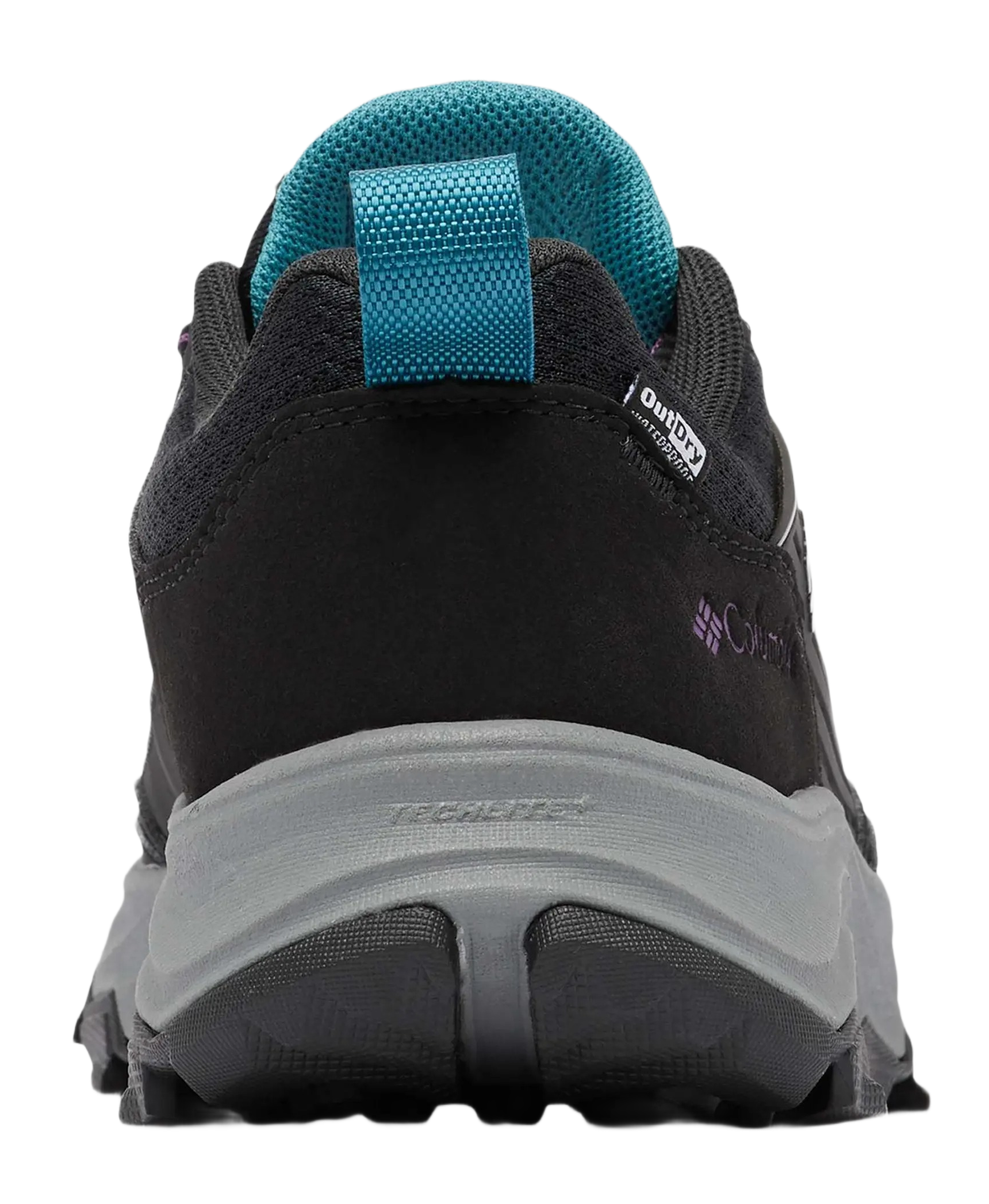 Chaussures marche imperméables femme Columbia TRAIL GROTTO FS OUTDRY Noir Gris Violet 6
