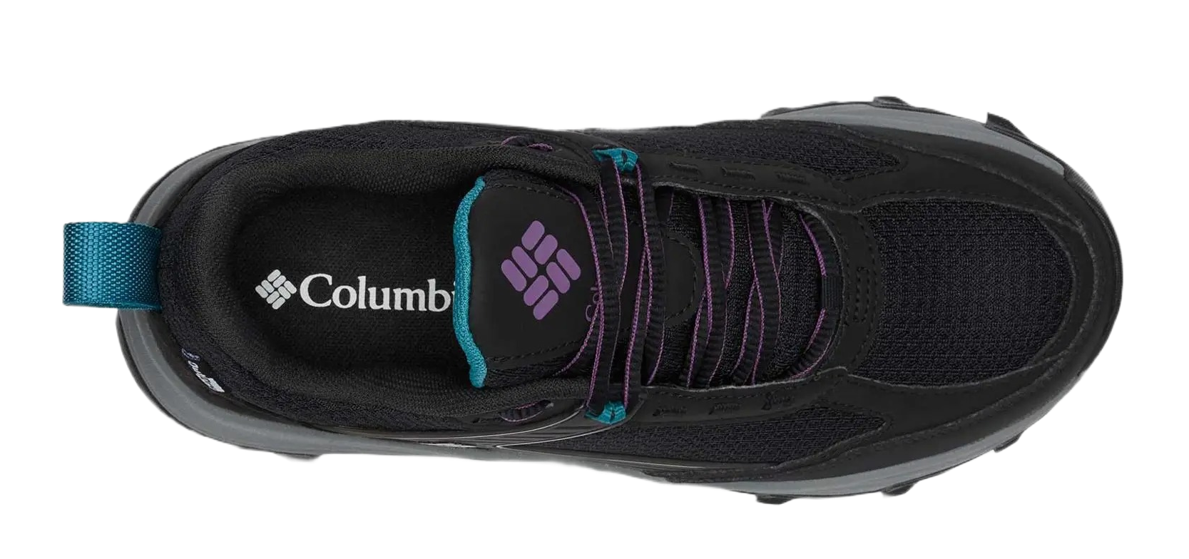 Chaussures marche imperméables femme Columbia TRAIL GROTTO FS OUTDRY Noir Gris Violet 8