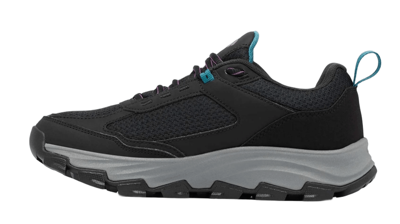 Chaussures marche imperméables femme Columbia TRAIL GROTTO FS OUTDRY Noir Gris Violet 11