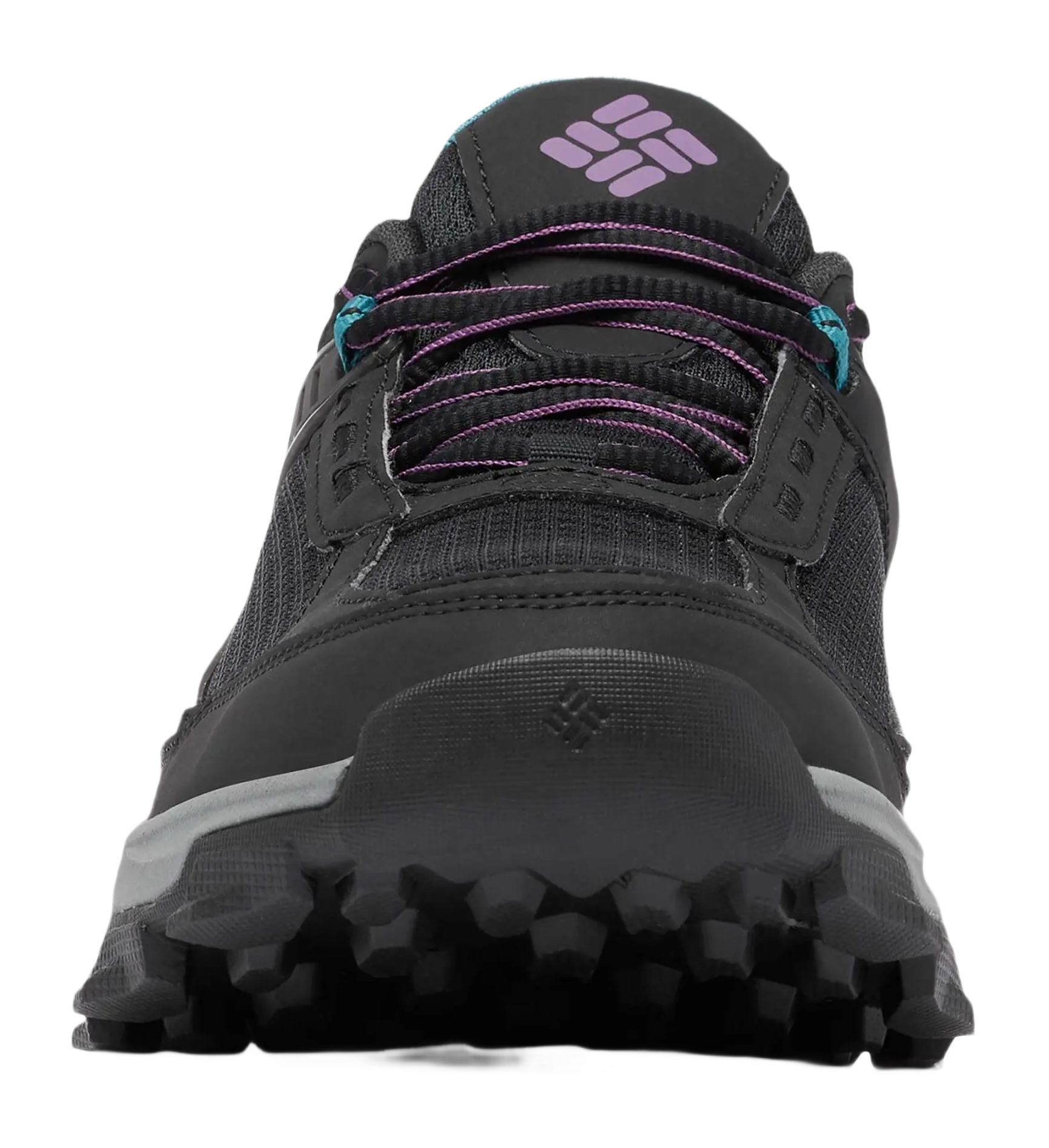 Chaussures marche imperméables femme Columbia TRAIL GROTTO FS OUTDRY Noir Gris Violet 5