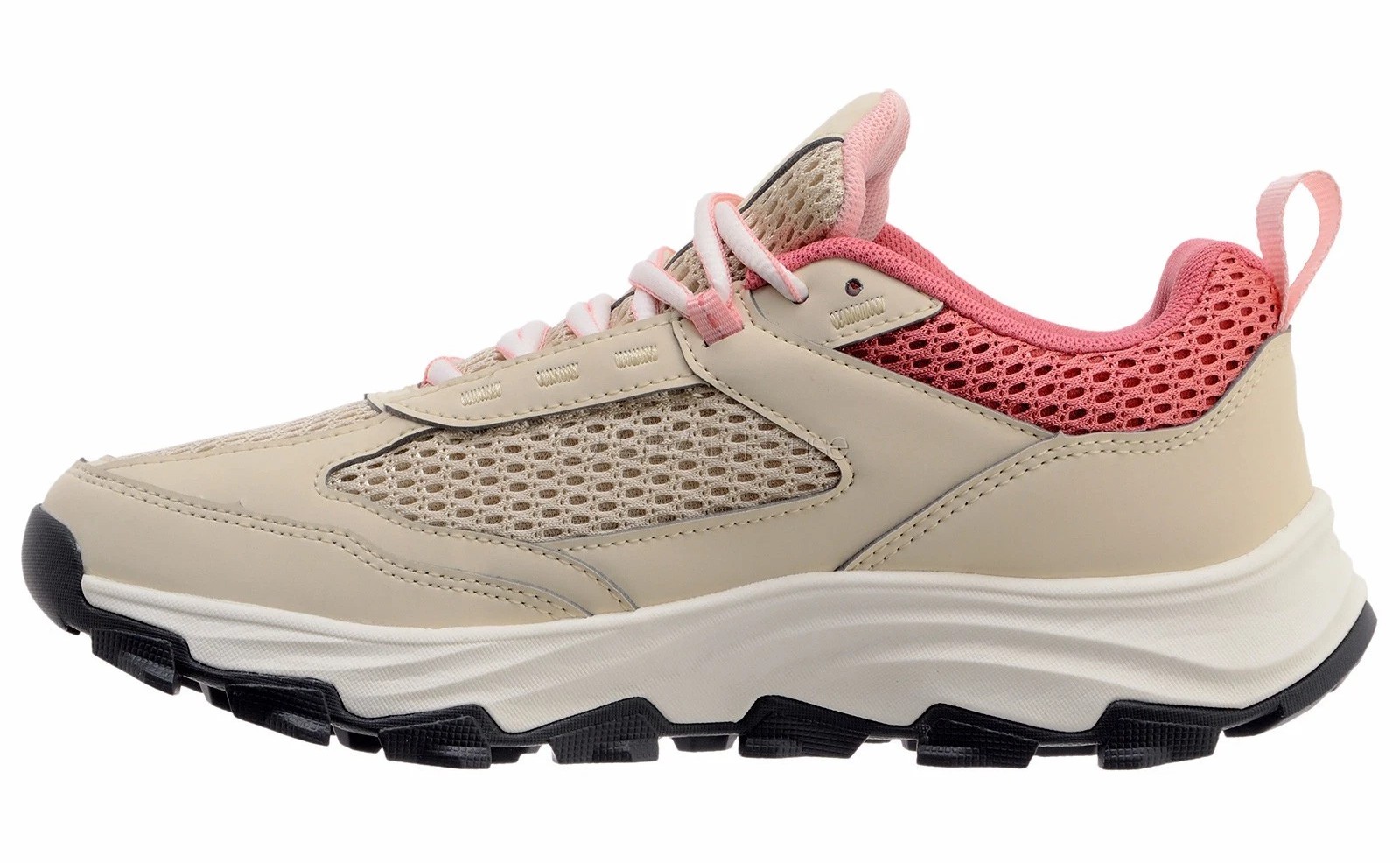 Chaussures marche femme Columbia TRAIL GROTTO FS BASSES Blanc cassé Rose Beige 3