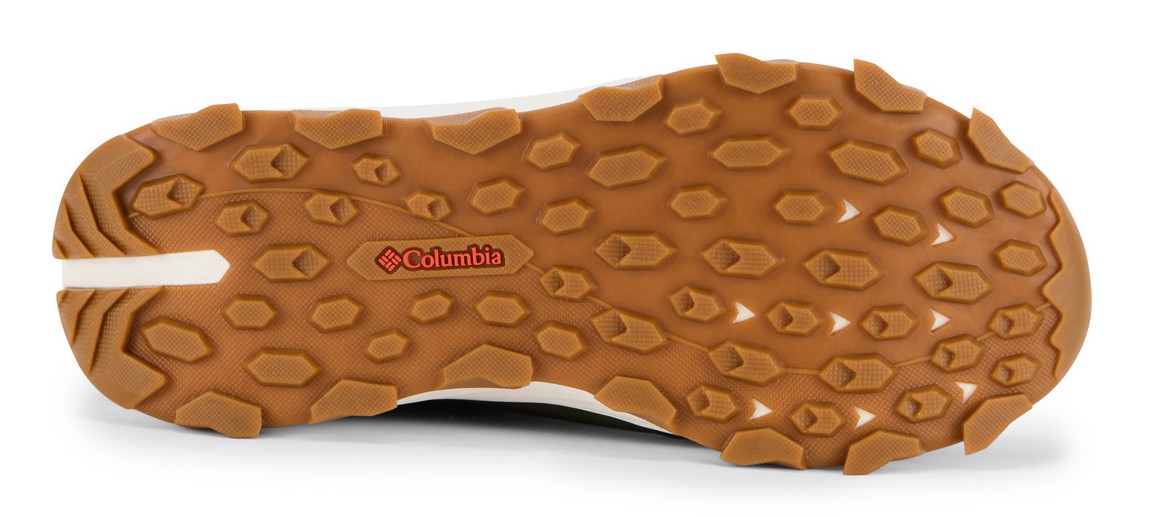 Chaussures marche imperméables homme Columbia TRAIL GROTTO FS OUTDRY Vert kaki Orange Gris anthracite 3