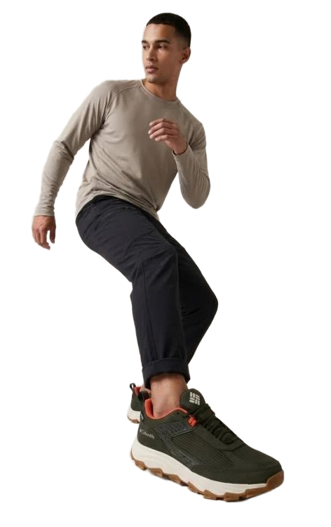 Chaussures marche imperméables homme Columbia TRAIL GROTTO FS OUTDRY Vert kaki Orange Gris anthracite 2