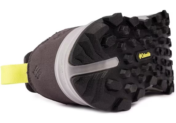 Chaussures marche imperméables homme Columbia TRAIL GROTTO FS OUTDRY Gris Noir Citronnelle 4