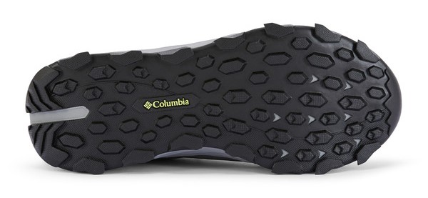 Chaussures marche imperméables homme Columbia TRAIL GROTTO FS OUTDRY Gris Noir Citronnelle 5