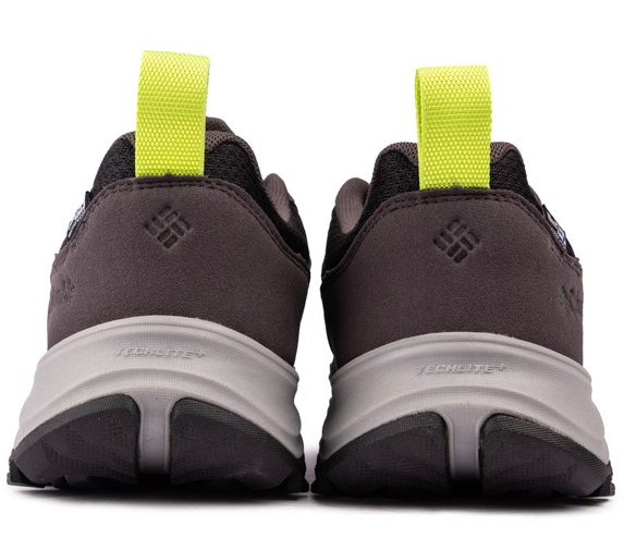 Chaussures marche imperméables homme Columbia TRAIL GROTTO FS OUTDRY Gris Noir Citronnelle 7