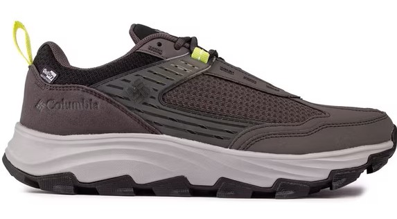 Chaussures marche imperméables homme Columbia TRAIL GROTTO FS OUTDRY Gris Noir Citronnelle 6