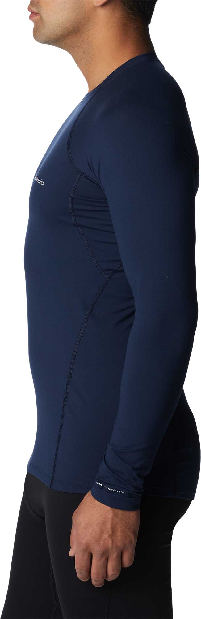 Tee-shirt thermique manches longues homme Columbia Midweight Stretch Bleu marine 4