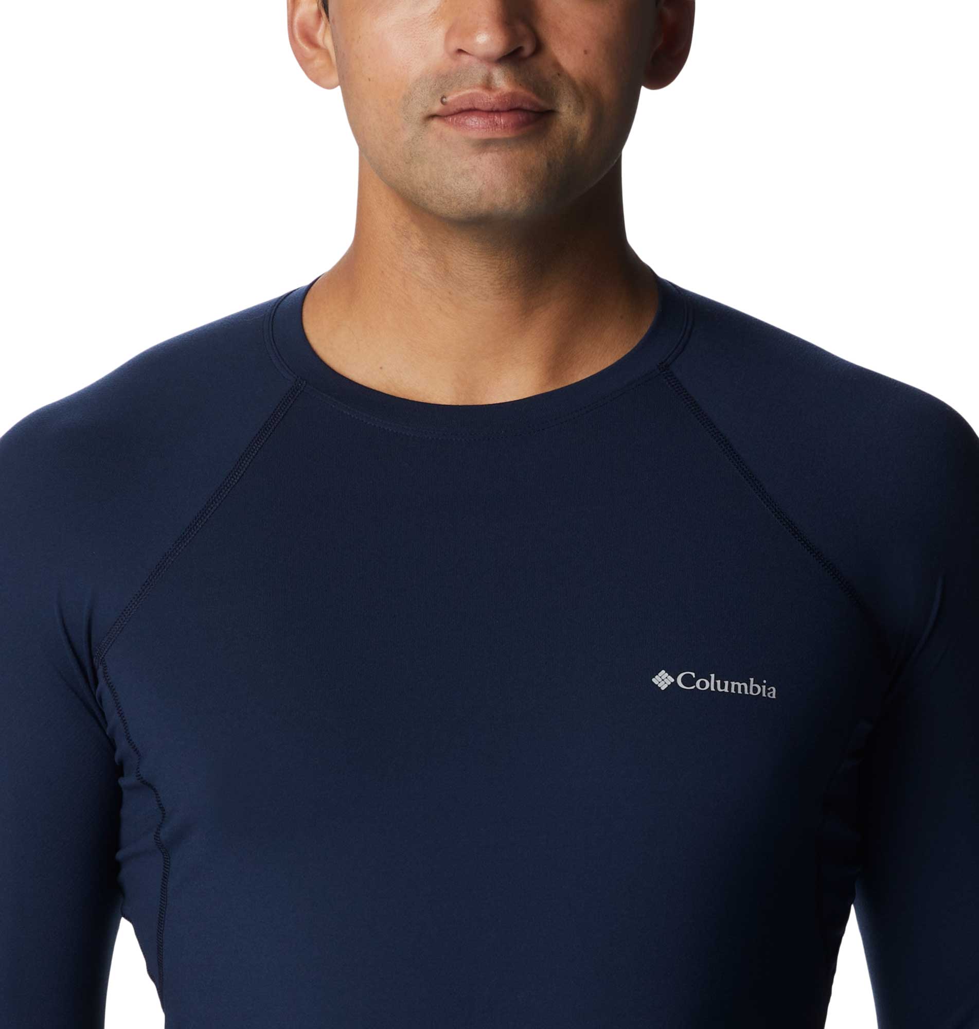 Tee-shirt thermique manches longues homme Columbia Midweight Stretch Bleu marine 7
