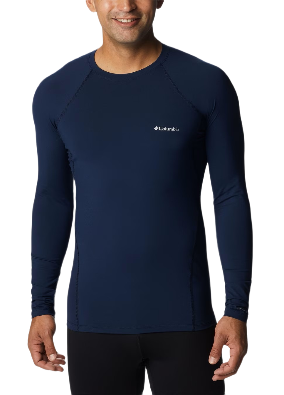 Tee-shirt thermique manches longues homme Columbia Midweight Stretch Bleu marine 2