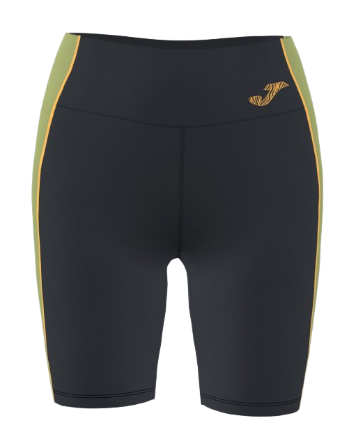 Cuissard Sport Femme Joma Daphne II Noir Vert kaki Jaune