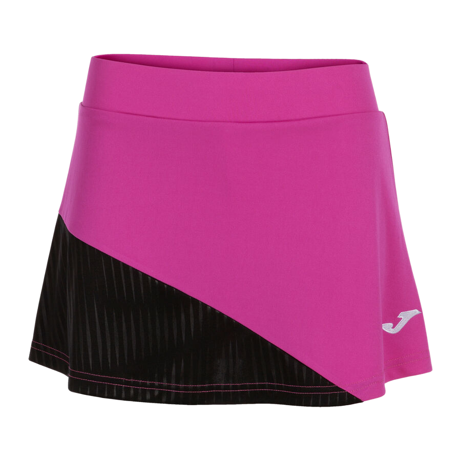 Jupe Running Femme Joma Montreal Rose fluo Noir 1 (6)