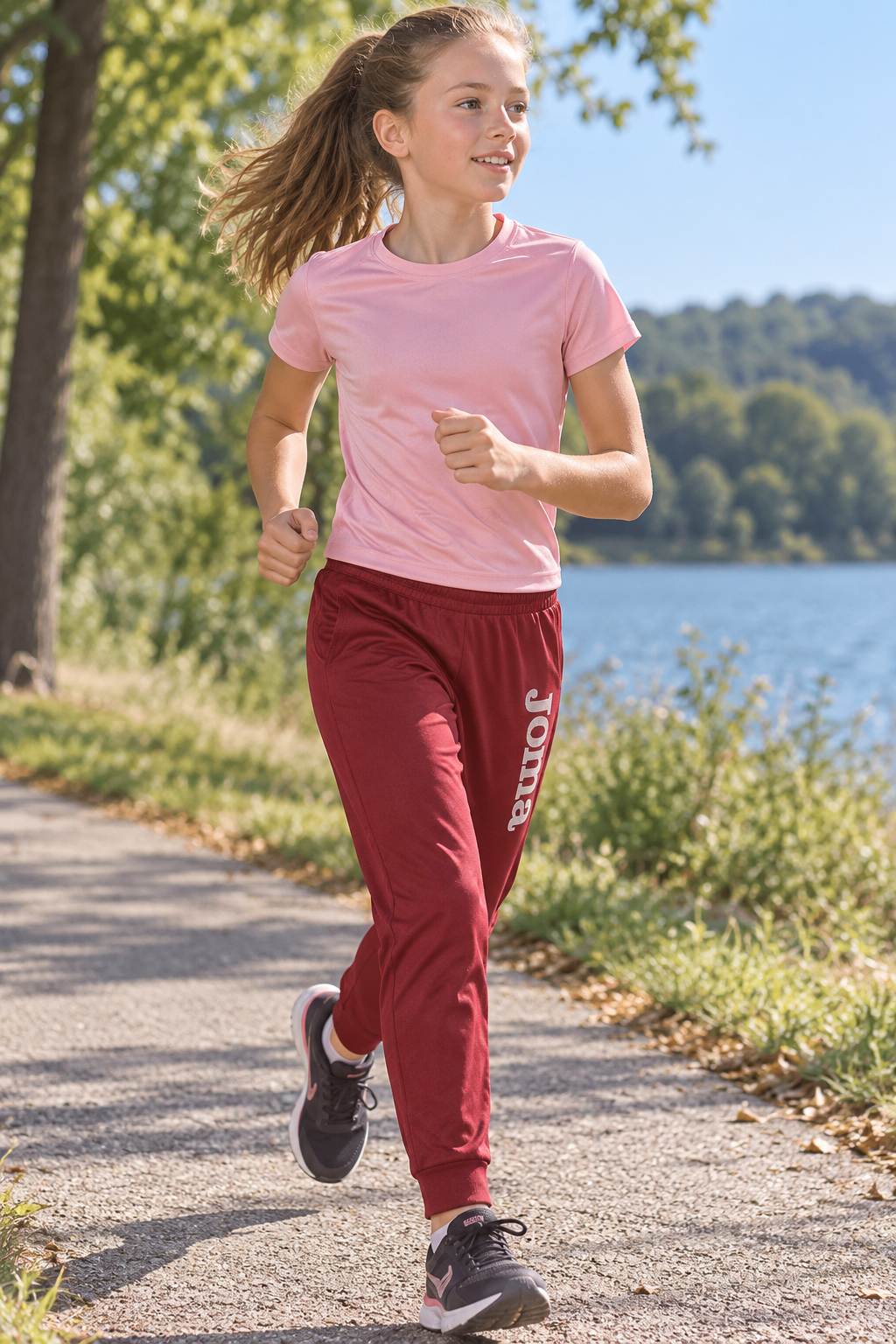 Pantalon Sport Unisexe Joma Suez Bordeaux 2