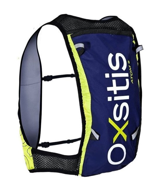 Gilet de trail 6 litres unisexe OXSITIS Atom 6 Bleu marine Noir Vert 1