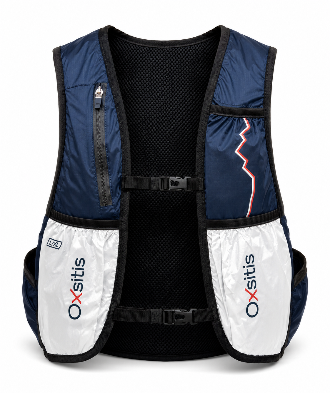 Gilet de trail 8 litres unisexe OXSITIS Newton 8 Bleu marine 2