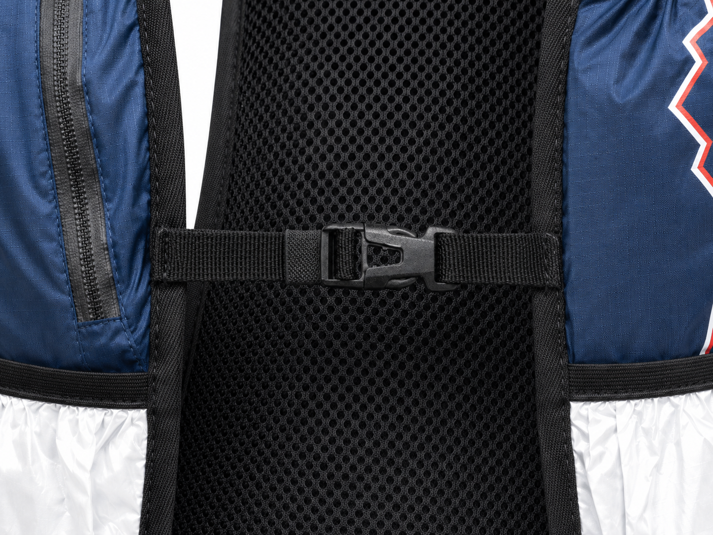 Gilet de trail 8 litres unisexe OXSITIS Newton 8 Bleu marine 3B