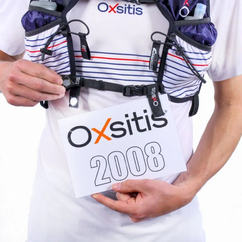 Gilet de trail 12 litres femme OXSITIS Pulse 12 BBR Bleu marine Blanc Rouge 8
