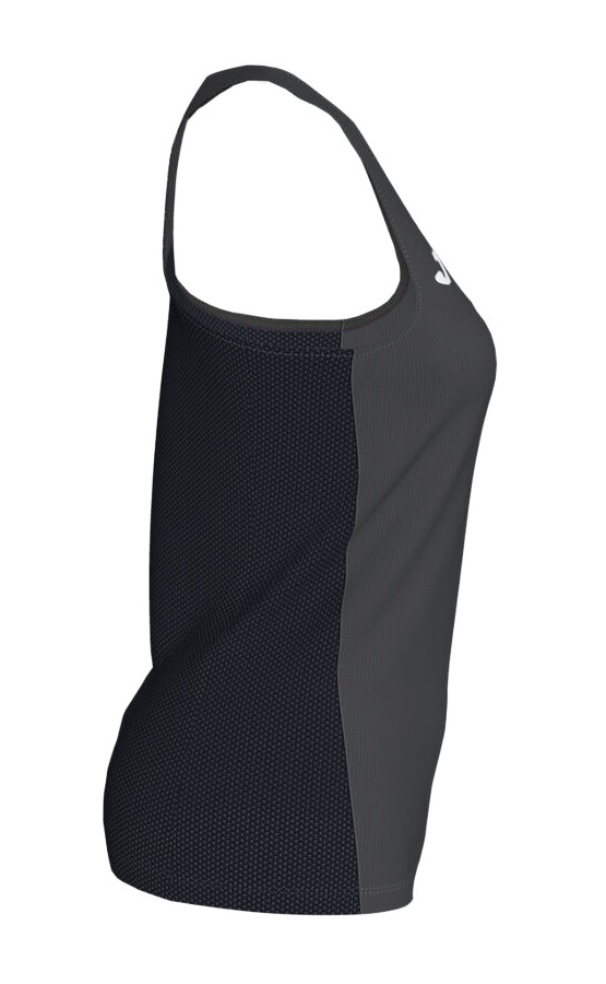 Débardeur Running Junior Fille Joma Winner Gris anthracite Noir Blanc 2