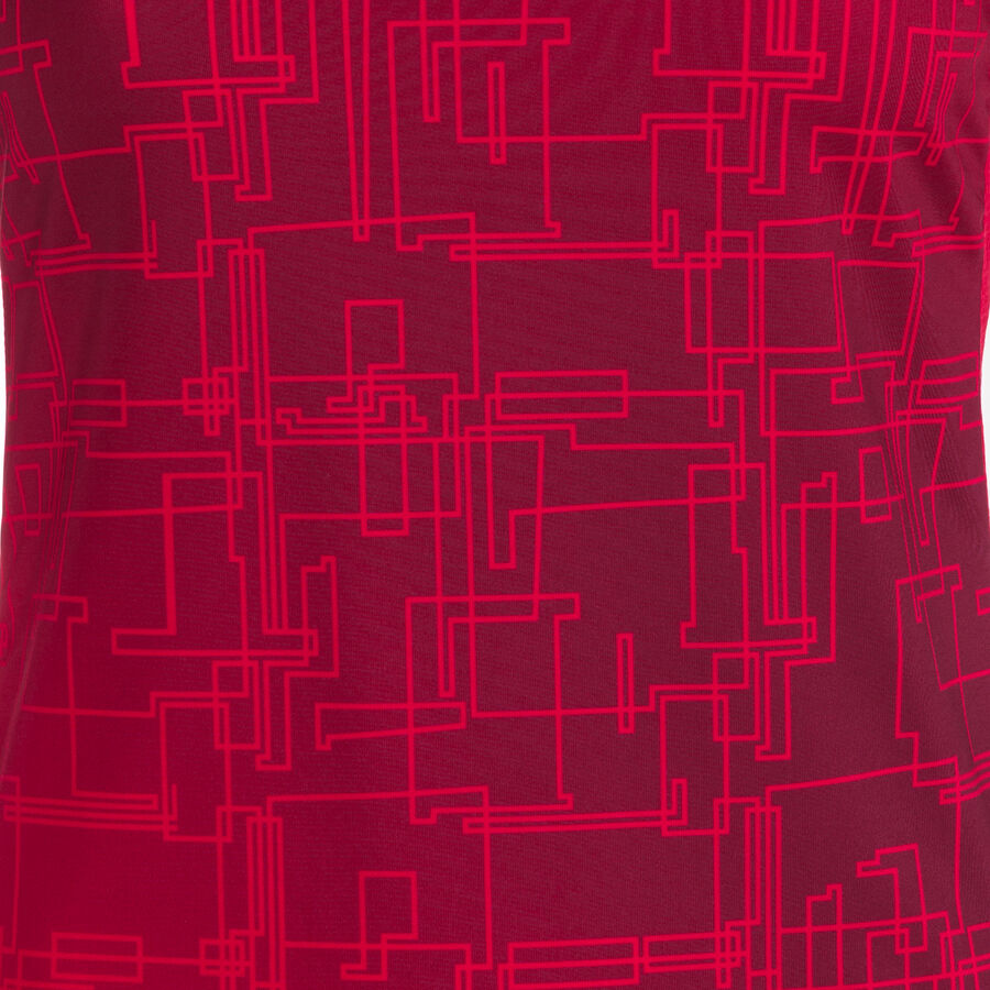 Tee-shirt manches courtes Sport Femme Joma Elite VIII Rouge Blanc 4