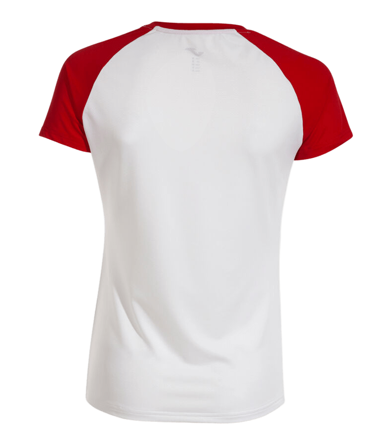 Tee-shirt manches courtes Sport Femme Joma Elite X Blanc Rouge 2